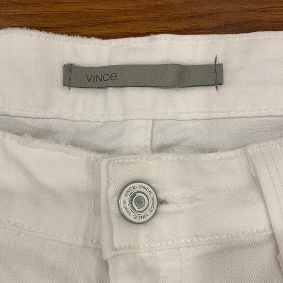 VINCE White Denim Skinny Jeans - Picture 5 of 16